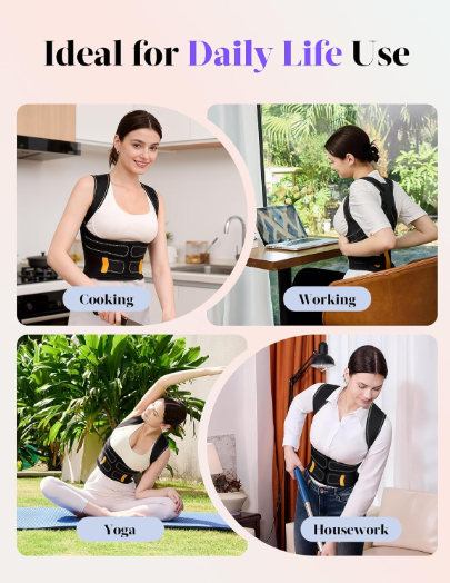 Vital-Align Posture Corrector: Instantly restore your straight back and your confidence.