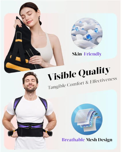Vital-Align Posture Corrector: Instantly restore your straight back and your confidence.
