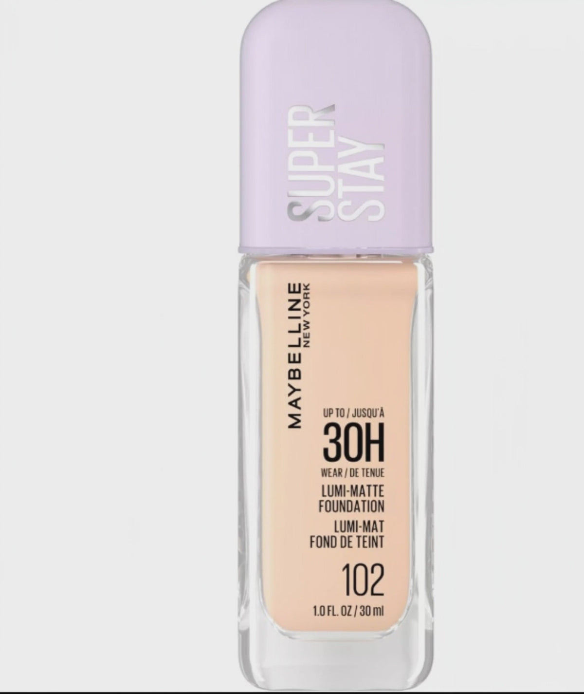 Maybelline Super Stay Lumi-Matte Foundation – 30HR Longwear & Weightless Airy Coverage